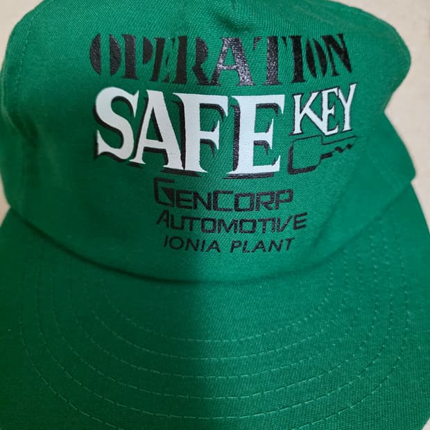 [빈티지] 90s 미판 젠코프 오토모티브 기업 스냅백 (그린)