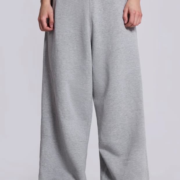 (XS) 제이디드 런던 배기 스웻 팬츠 그레이