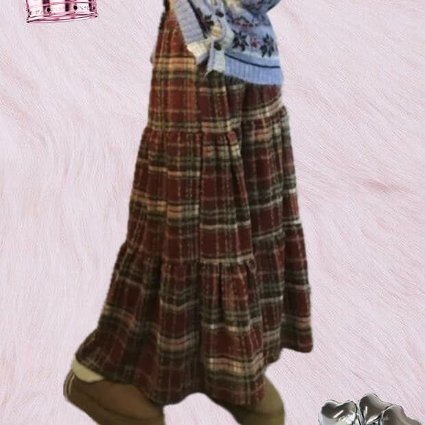 [새상품] 크리스마스 스커트