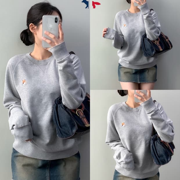 메종키츠네 맨투맨