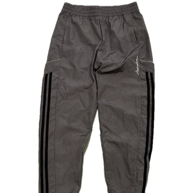 (S) 아디다스 삼선 나일론 트랙 팬츠