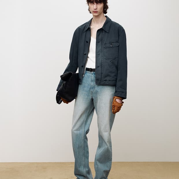 토니웩 GARMENT-DYED COTTON DECK JACKET FADE