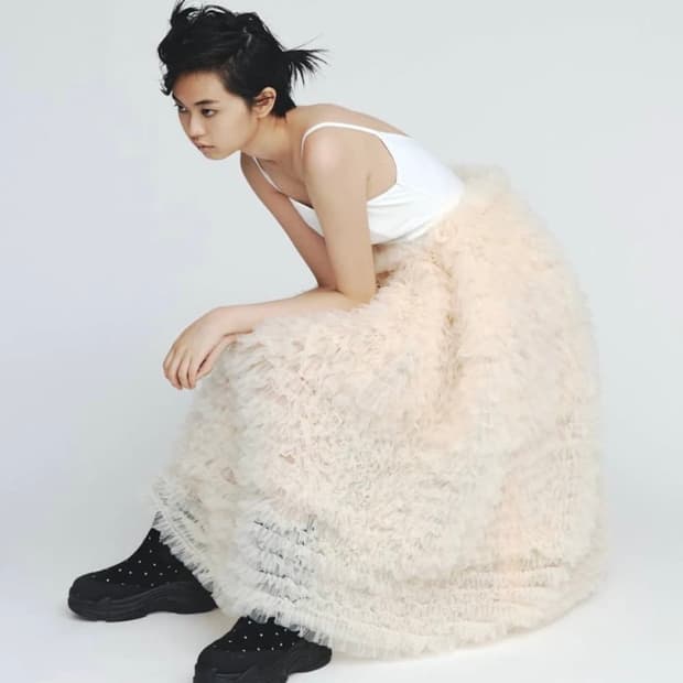 bibiy 스커트 아이보리