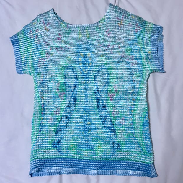 이세이 미야케 플리츠 플리즈 st 탑