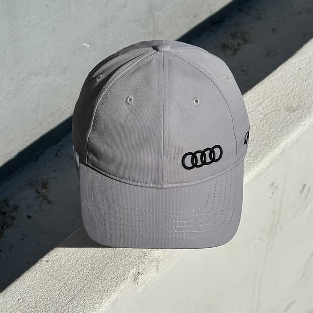 [F] 테일러메이드 아우디 그레이 볼캡 모자