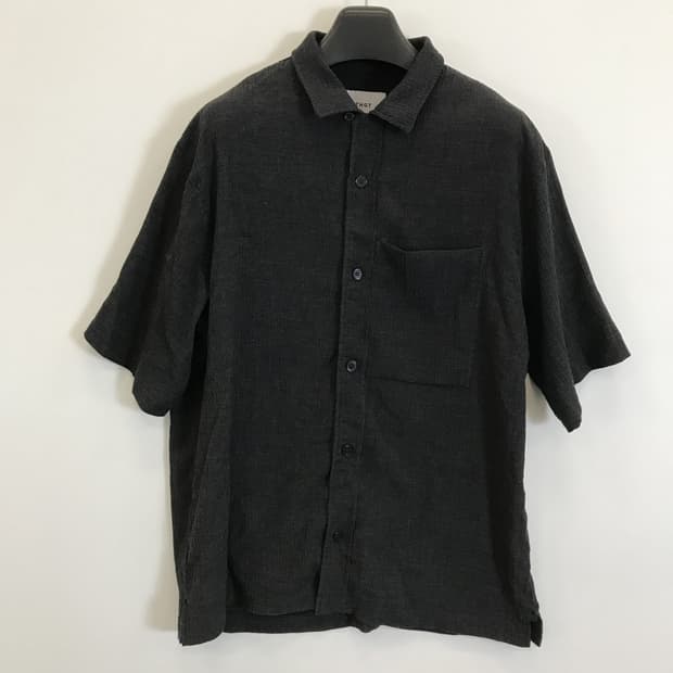 TNGT 시어서커 오픈카라 반팔셔츠 [105]