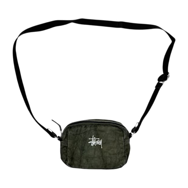 스투시 캔버스 사이드 파우치 워시드 크로스백 가방