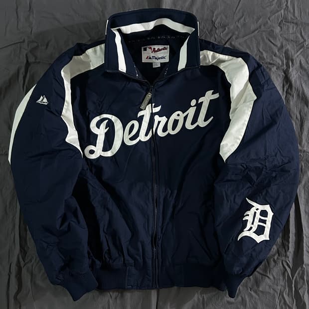 마제스틱 디트로이트 타이거즈 자켓
