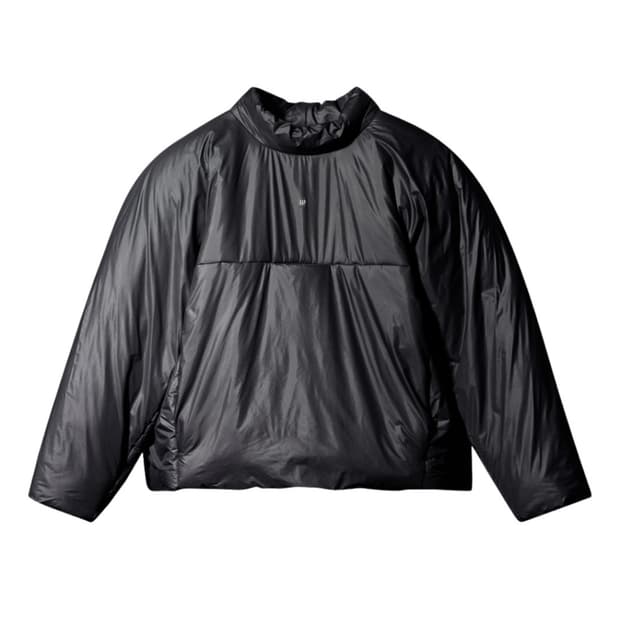 이지 갭 엔지니어드 바이 발렌시아가 모크넥 풀오버 퍼퍼 블랙 판매