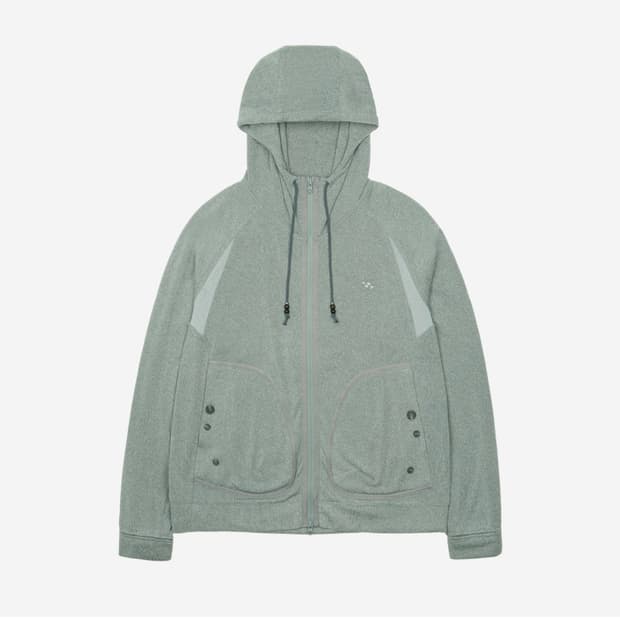 산산기어 카파스 니트 집업 민트 2