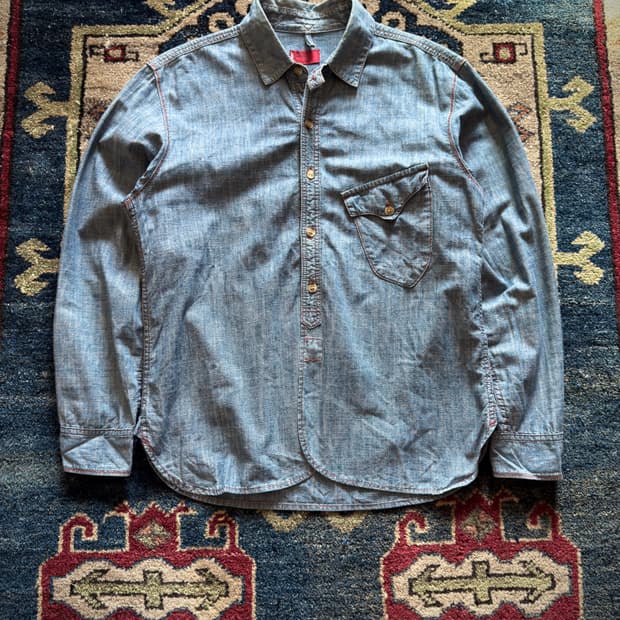 00s 리바이스 레드탭 샴브레이 셔츠
