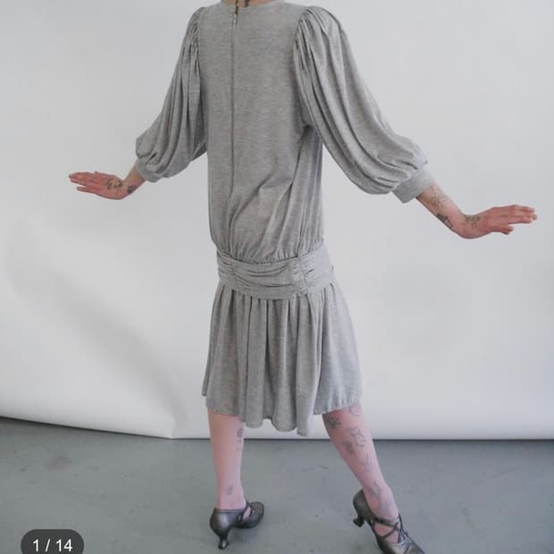 eonts Art Nouveau Dress - gray