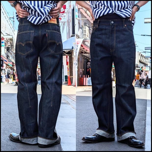 준야와타나베 리바이스 데님 xs