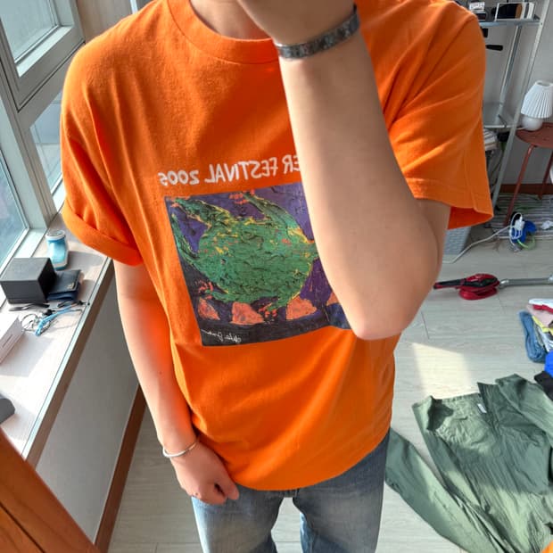 프룻오브더룸 반팔 티셔츠