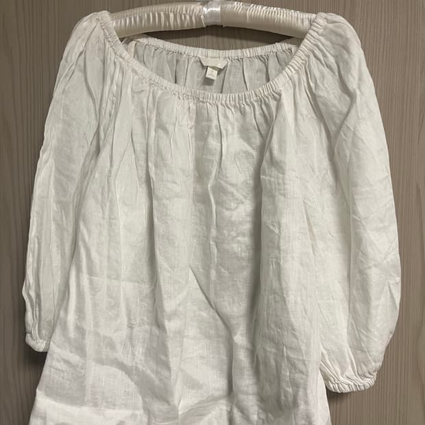 H&m 린넨 블라우스 일본빈티지 리즈리사잉그니스나이델어스뮤직엑시즈팜앙크루