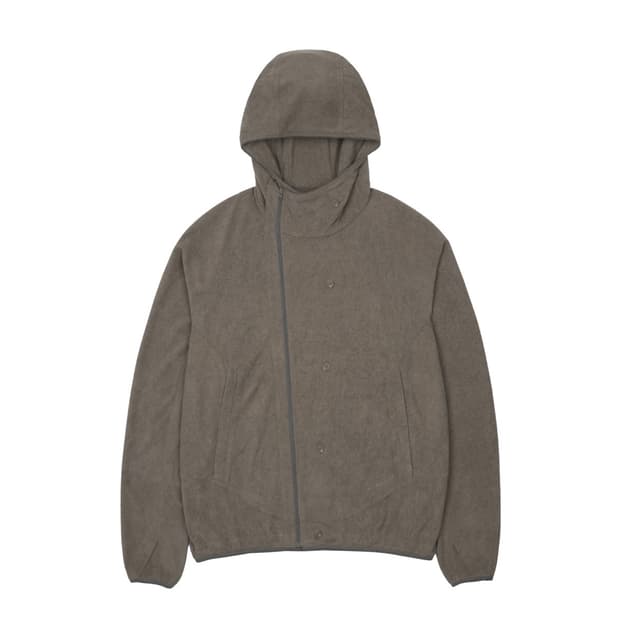 산산기어 버튼 플리스 자켓 브라운 3사이즈