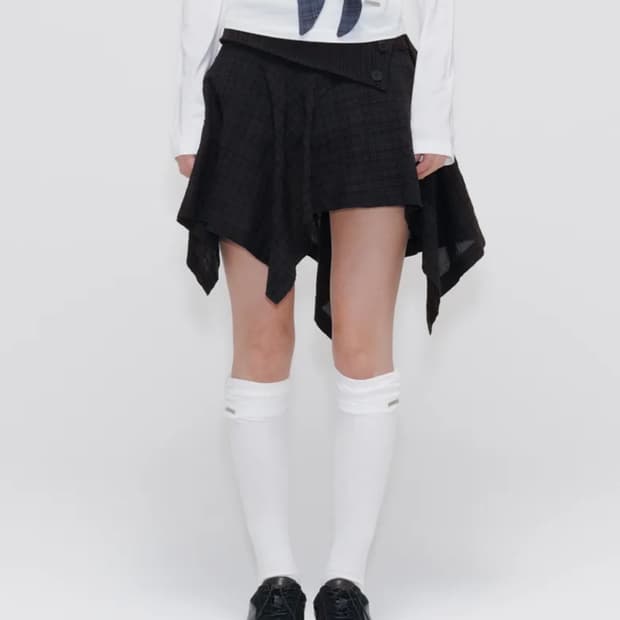 미세키서울 언발란스 미니스커트