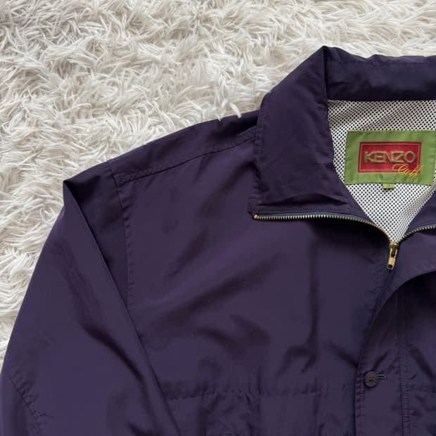 KENZO 일본빈티지 나일론 바람막이 겐조 빈티지바람막이 L 95