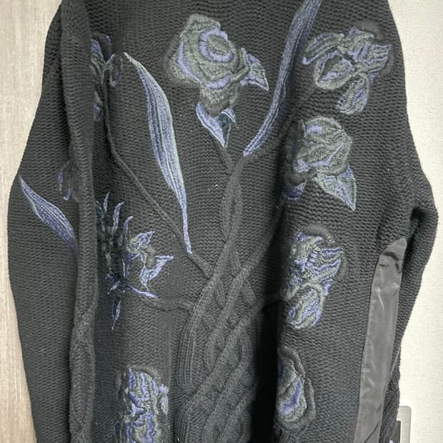 디올 사카이 남성 한정 오버사이즈 니트