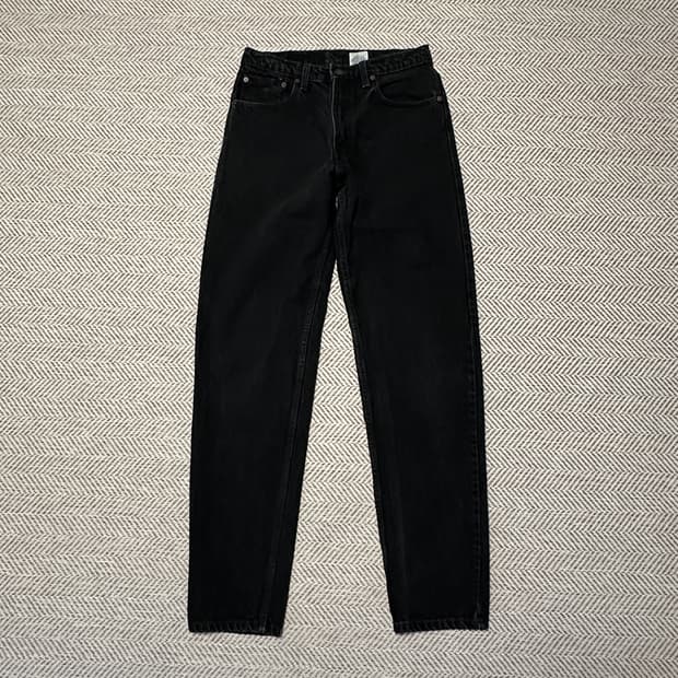 LEVI'S 550 00's canada made black jeans