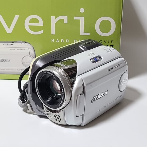JVC 에버리오 GZ-MG47 빈티지 캠코더 디카