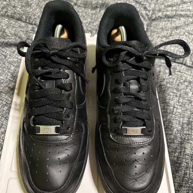(260)나이키 에어포스 블랙