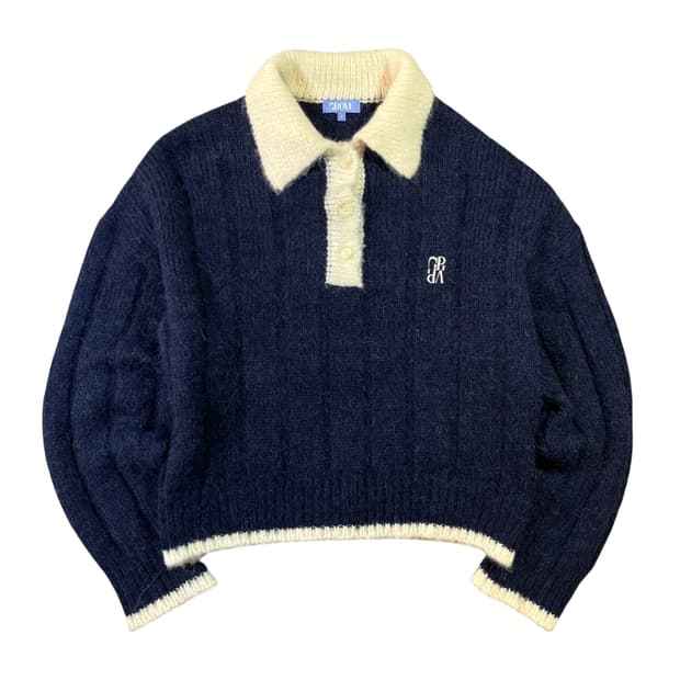 그로브 우먼 카라 니트