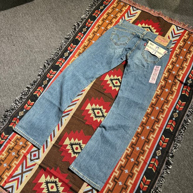 리바이스 504 슬라우치 핏 데님팬츠(새상품)