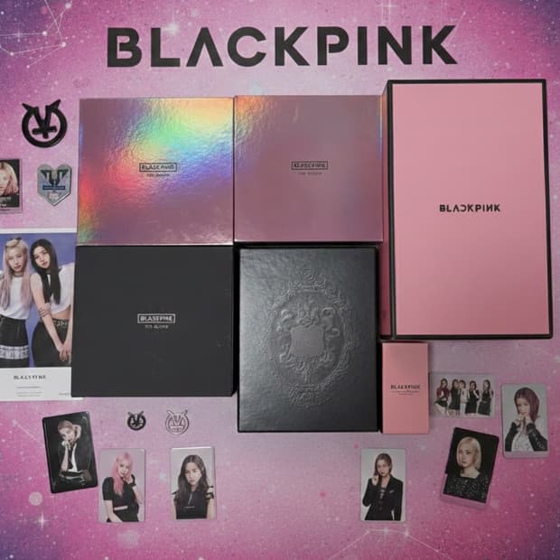 블랙핑크 앨범 키링 스페셜 굿즈 팝니다.