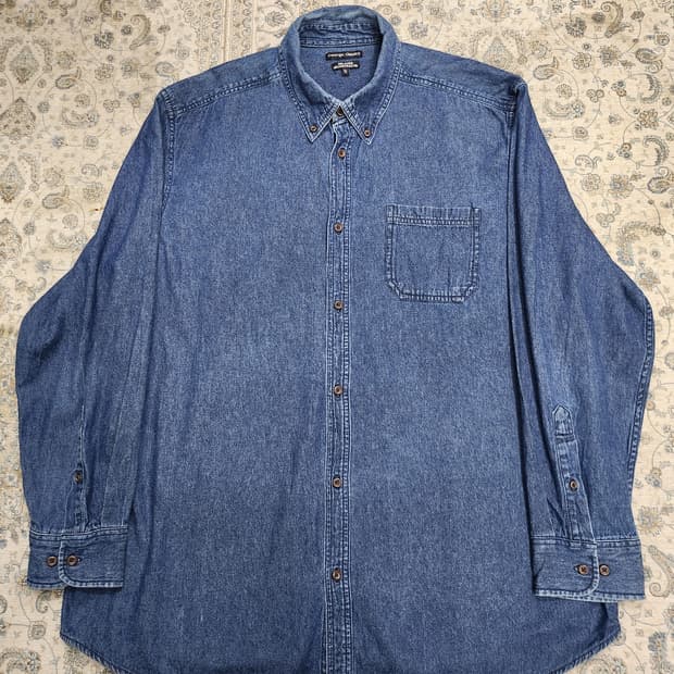George Classics 진청 데님 셔츠 XL