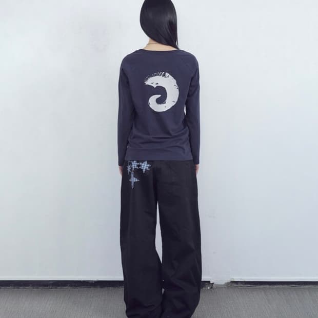 설라노X탄산 나그랑 혼 롱슬리브 (네이비)