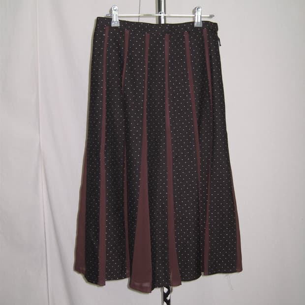 도트 롱 스커트 (Made in Japan)