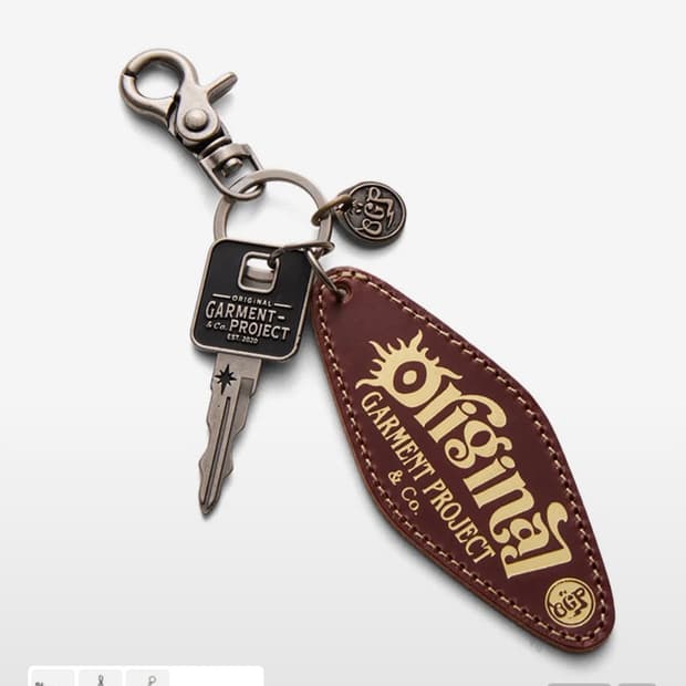 OGARP Metal Keyring Silver