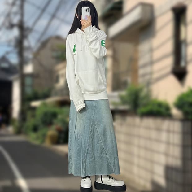폴로 빅포니 후드티