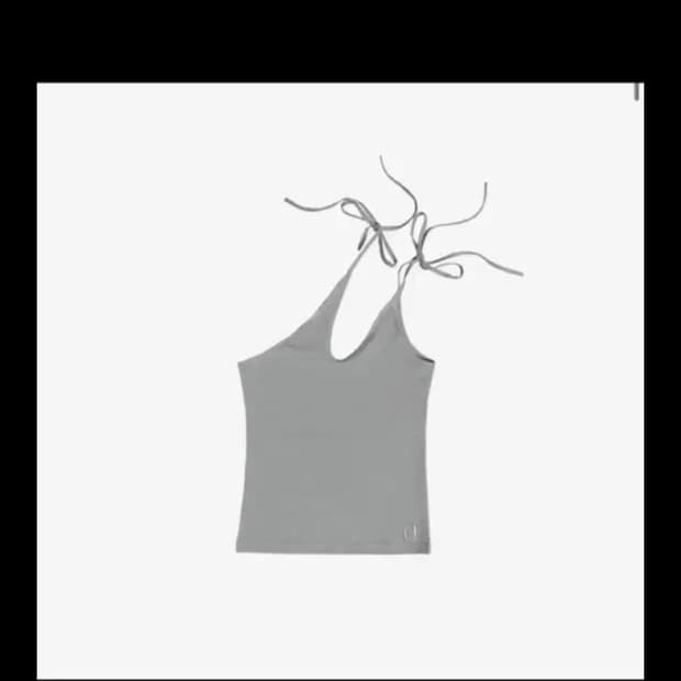 뉴얼린 레이어드 나시 그레이