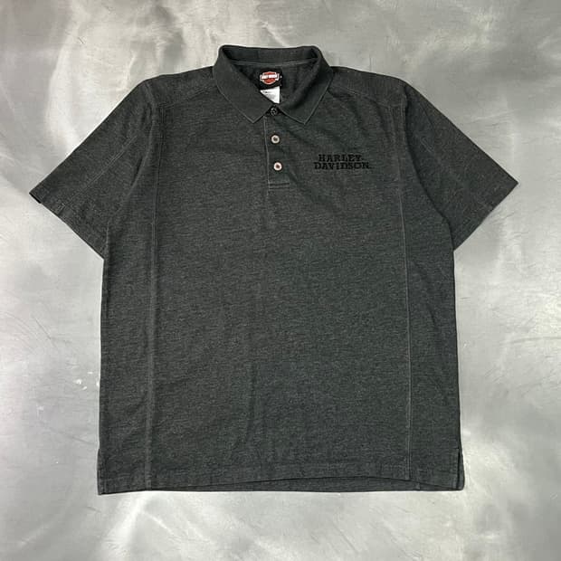  할리데이비슨 로고 카라 반팔티 y15729