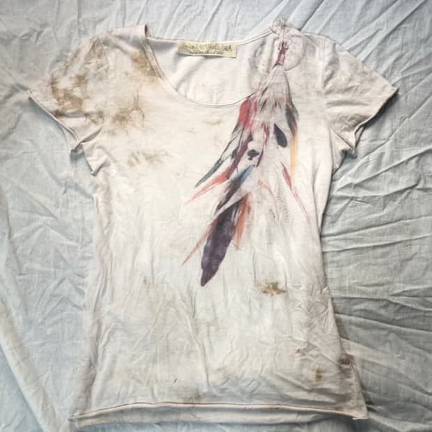 G.O.A O0s dream catcher print top