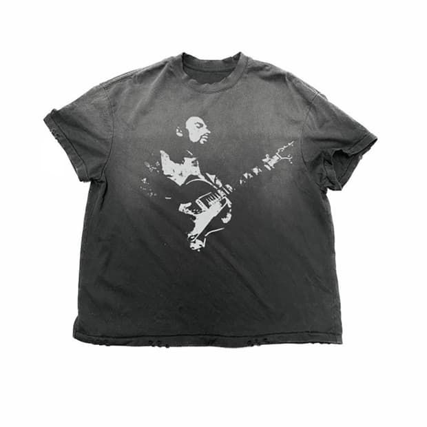 클릭클락 Vintage Music Portrait Tee 