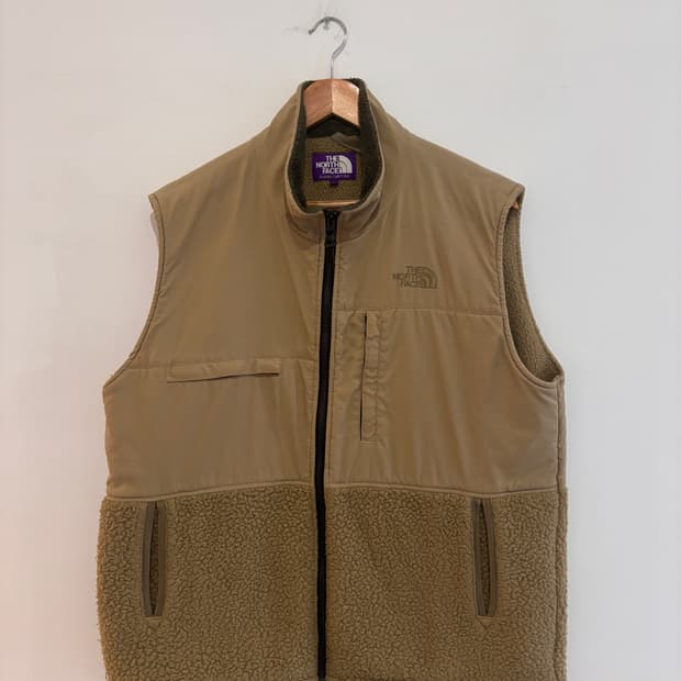 The northface purple label sherpa vest
