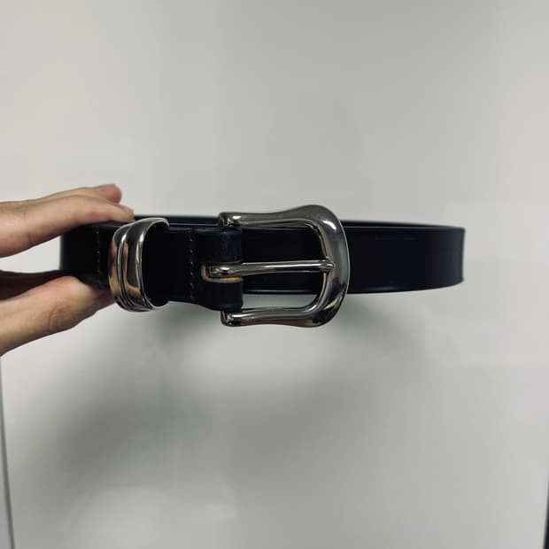 [새제품] 브라운야드 마틴페이지 니켈 벨트 30