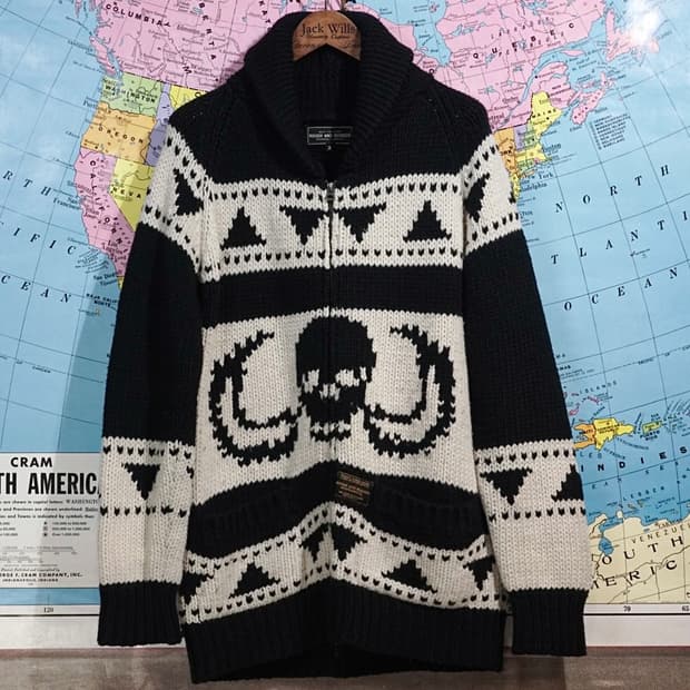 러프앤러기드 스컬 코위찬 자켓