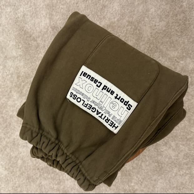 헤리티지플로스X헬리녹스 스웻팬츠