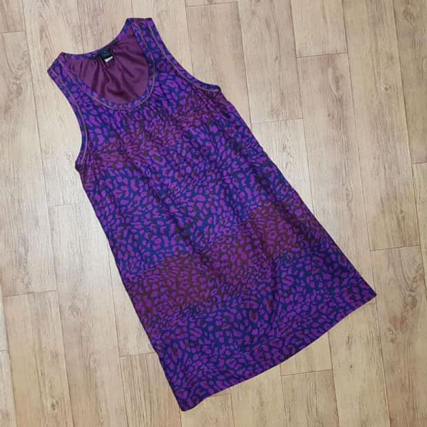 마크바이마크제이콥스(Marc Jacobs) 퍼플 실크원피스 55