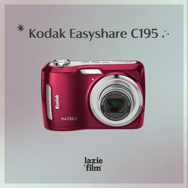 Kodak easyshare c195 코닥 이지쉐어 디카 카메라
