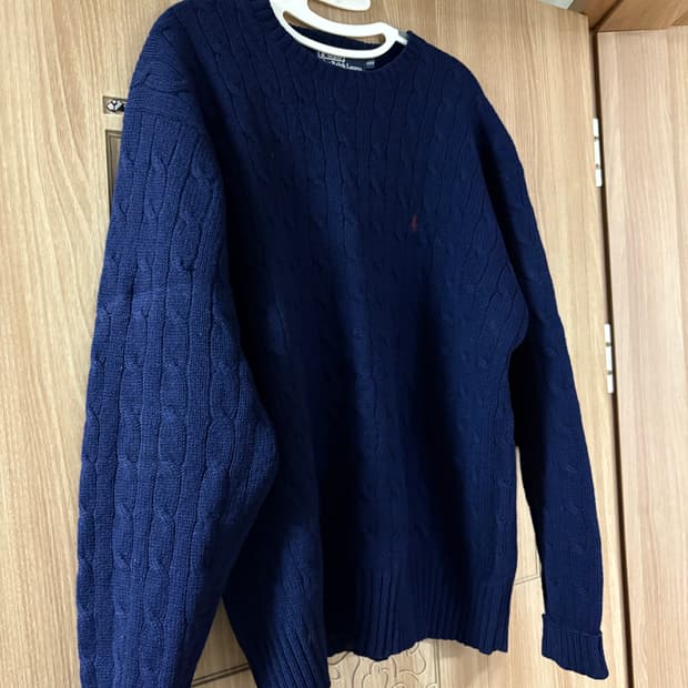 폴로 빈티지 셔틀랜드 울 스웨터 polo