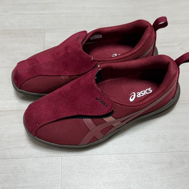 아식스 라이프워커 레드 230