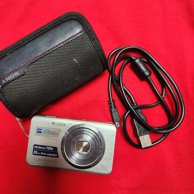 소니 사이버샷 DSC-W650 디카+ 케이스+케이블