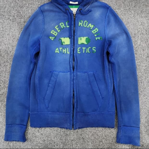 🌟좋은가격🌟 아베크롬비 블루 후드집업