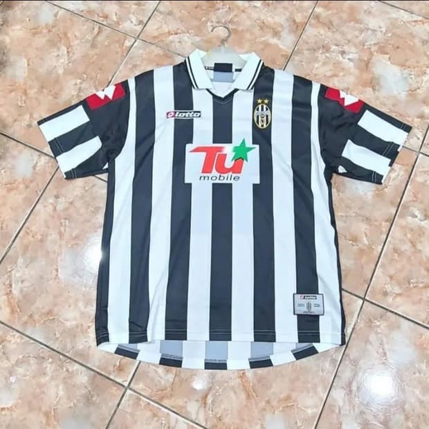 LOTTO 01-02 유벤투스 올드레플 축구져지