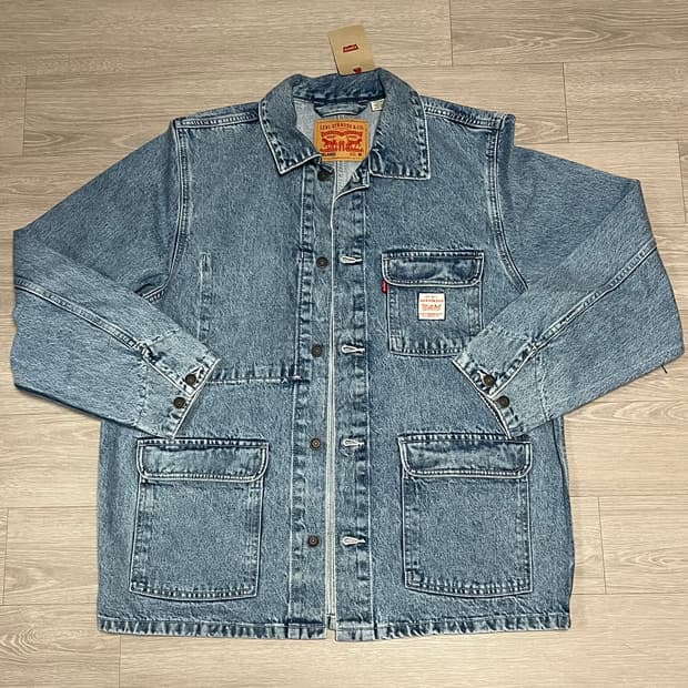 (새상품) 리바이스 엔지니어드 데님 자켓, 워크 코트